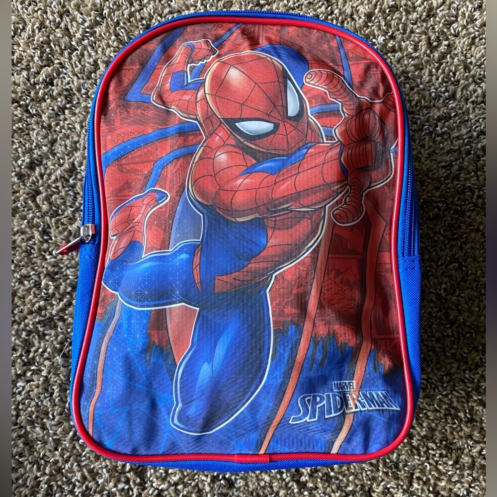 Spiderman Backpack Spider-Man Mini Small Toddler Book Bag Kids Boys Girls 10"